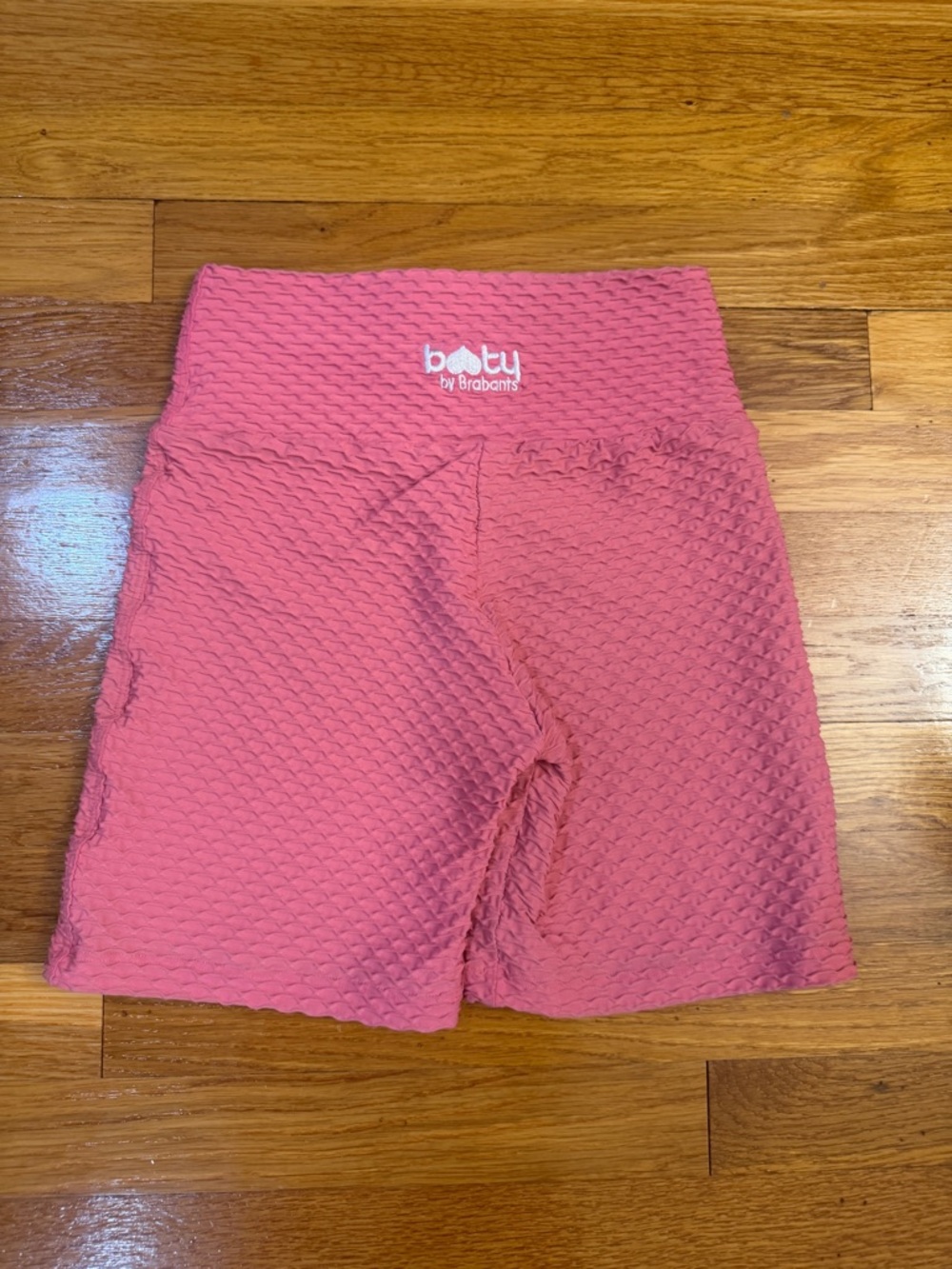 Booty by Brabants 6" Bike Shorts in Pink - One Size Fits Most STRETCHY